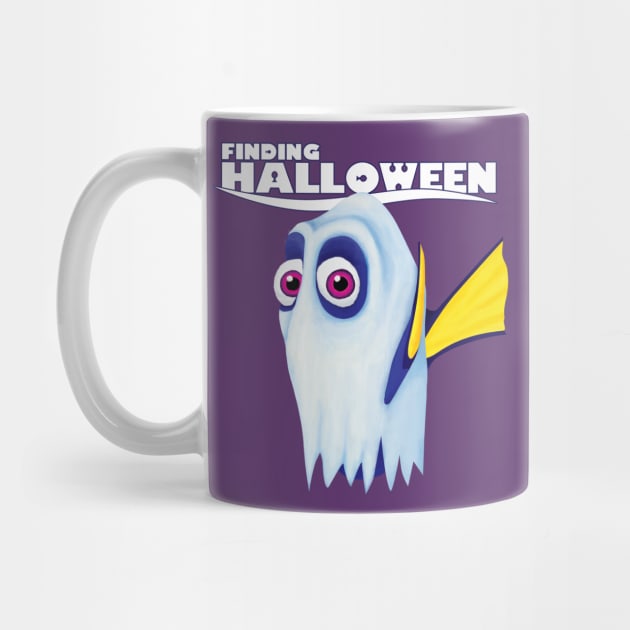 Finding Halloween Dory Ghost Fish by ZZDeZignZ